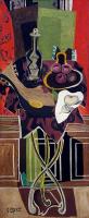 Georges Braque - The Red Pedestal Table